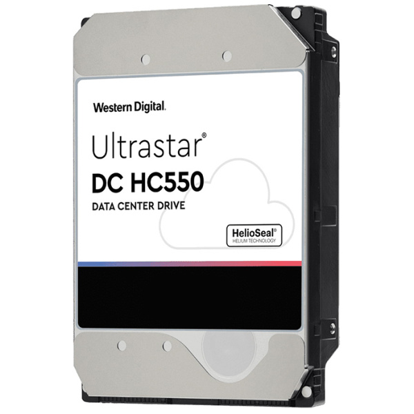 Жесткий диск HDD Western Digital Ultrastar WUH721818AL5204 DC HC550 18Tb 7.2K 12Gb/s SAS 3.5" Жесткий диск HDD Western Digital Ultrastar WUH721818AL5204 DC HC550 18Tb 7.2K 12Gb/s SAS 3.5"
