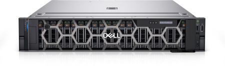 Сервер Dell R750 с 24 дисковыми отсеками / 2x Intel Xeon 6348 / 8x Samsung 64GB DDR4-3200 / 14x Intel 3.84TB SAS SSD / 2x Intel 480GB M.2 SSD с BOSS-картой / контроллер H755 RAID / 2x 800W блоки питания / встроенный двухпортовый гигабитный Ethernet / Broa