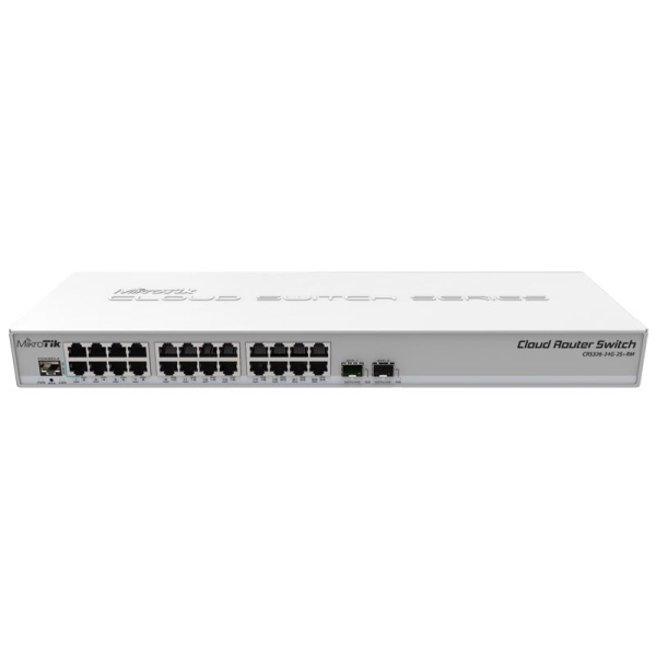 Коммутатор Ethernet MikroTik CRS326-24G-2S+RM