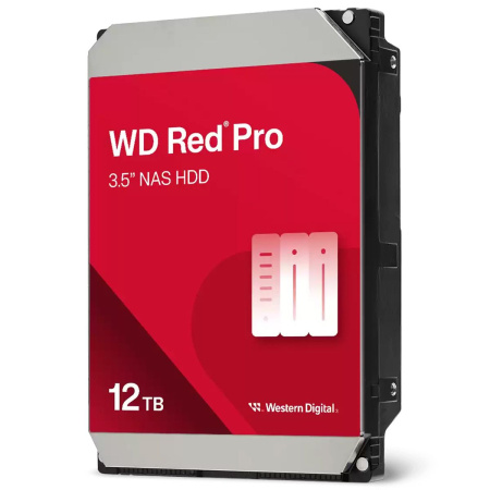 Жесткий диск WD 3.5" Western Digital Red Pro 12TB WD121KFBX, SATA 6Gb/s (SATA-III)