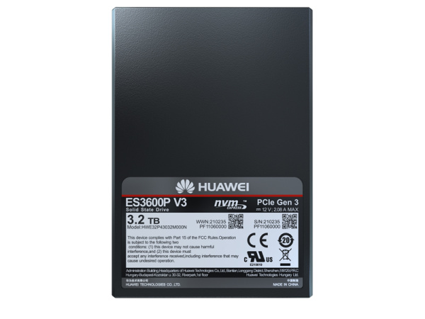 Накопитель SSD Huawei ES3500S V5 02312FRJ, 7,68 ТБ, SAS 12 Гбит/с, ориентирован на операции чтения, форм-фактор 2,5" Накопитель SSD Huawei ES3500S V5 02312FRJ, 7,68 ТБ, SAS 12 Гбит/с, ориентирован на операции чтения, форм-фактор 2,5"