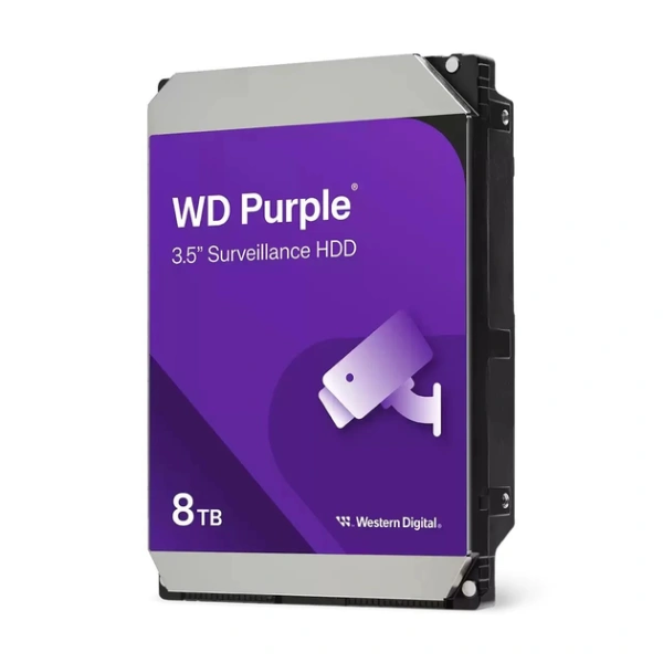 Жесткий диск Western Digital WD85PURZ 8TB, SATA III, 3.5", 7200 RPM, 256MB cache, Surveillance Purple Жесткий диск Western Digital WD85PURZ 8TB, SATA III, 3.5", 7200 RPM, 256MB cache, Surveillance Purple