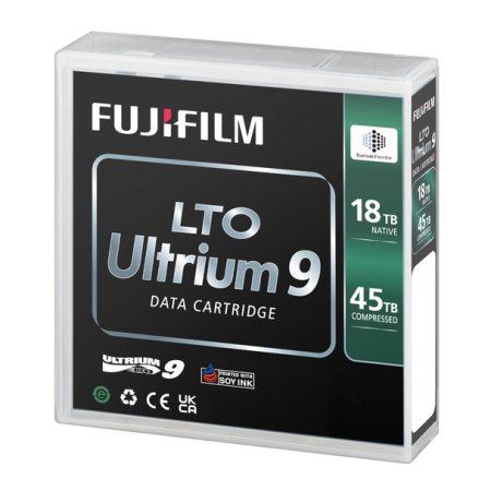 Ленточный носитель данных Fujifilm LTO-9 18/45 TB (Q2079A, 02XW568)