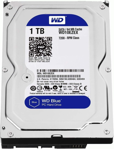 HDD Western Digital WD Blue WD10EZEX