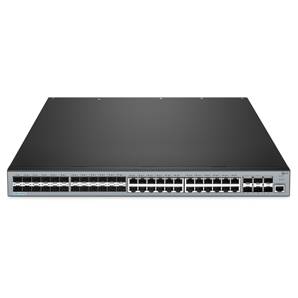 Коммутатор FS S5500-24TF6S (L3, 24 x 1Gb RJ45, 24 x 1G SFP, 6 x 10G SFP+, Сертификат ОАЦ)