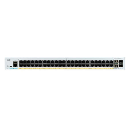 Коммутатор Switch Cisco Catalyst 1000 48port GE, POE, 4x1G SFP C1000-48P-4G-L