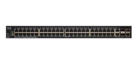 Коммутатор Cisco 350X Series SG350X-48P-K9-EU