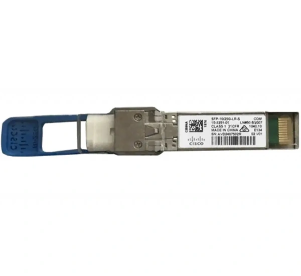 Оптический трансивер Cisco SFP-10/25G-LR-S, 10/25GbE, Single-mode, дальность 10 км, LC.