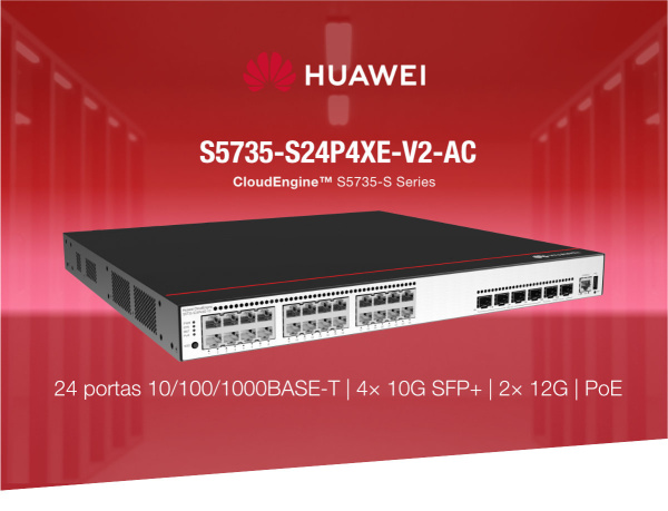 Коммутатор Huawei S5735-S24P4XE-V2