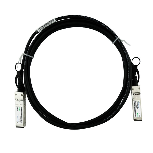 Кабель Huawei QSFP-40G-CU0M5, 40 Гбит/с, прямое подключение, 0,5 м
