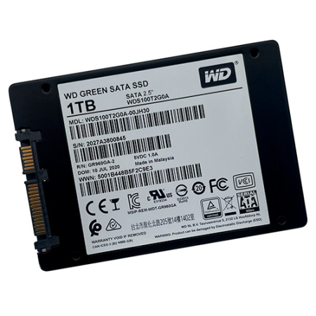 Накопитель SSD Western Digital 1Tb 2.5" SATA WDS100T2G0A