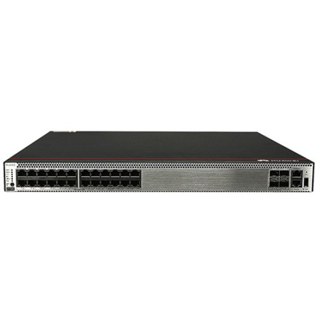 Коммутатор Huawei S5731-S24P4X, 24 порта 10/100/1000BASE-T PoE+, 4 порта 10G SFP+