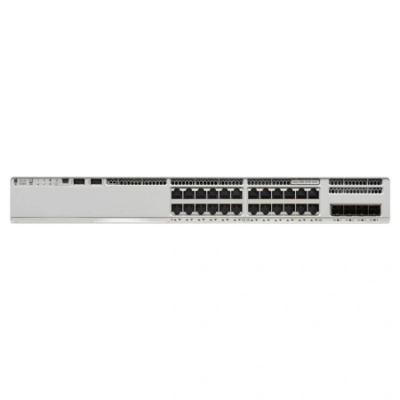 Коммутатор Cisco Catalyst C9200L-24P-4G-E, 24 порта PoE+, 4 SFP, Layer 3