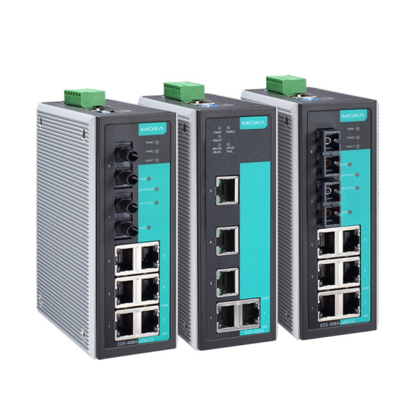 Коммутатор Ethernet Коммутатор Moxa EDS-405A-SS-SC-T