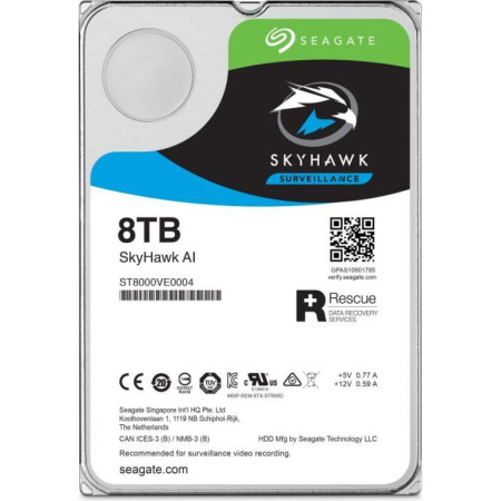 Жесткий диск Seagate ST8000VE0004, 8TB