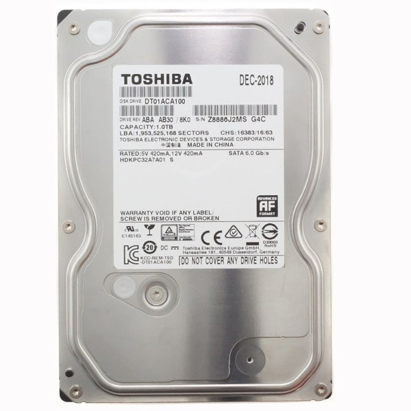 HDD Toshiba DT01ACA100