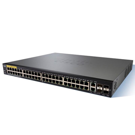 Коммутатор Cisco Small Business SF350-48MP-K9-EU