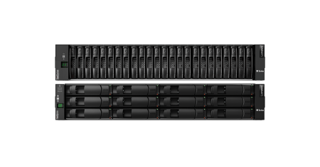 Система хранения данных Lenovo 7Y68 DE240S с 2x 7.68TB SSD и 22x 2.4TB HDD