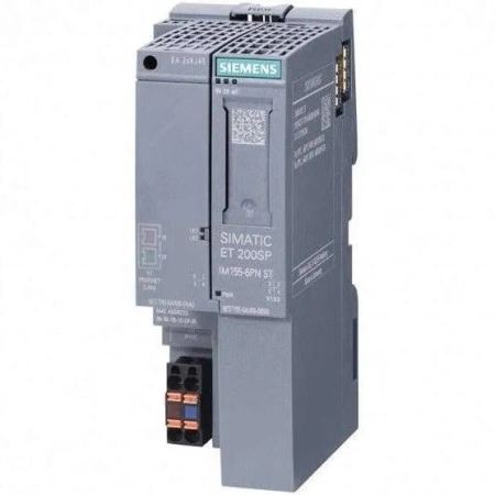 Интерфейсный модуль Siemens SIMATIC ET 200SP IM 155-6PN ST, 6ES7 155-6AU01-0BN0, для подключения к PROFINET