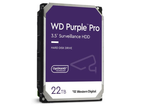 Жесткий диск Western Digital Purple Pro 22TB, WD221PURP