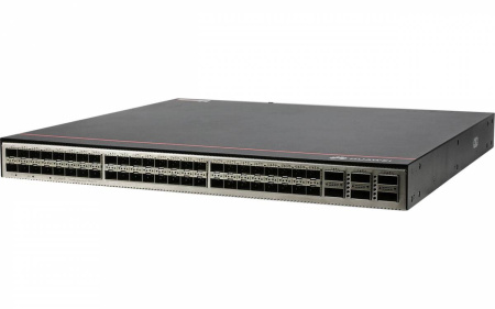 Коммутатор Huawei CE6820-48S6CQ-B  02352TLG (48*10G SFP+, 6*100G QSFP28, 2*AC power modules, 4*fan modules, port-side intake)