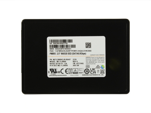 SSD Samsung MZ7L3960HCJR-00W07