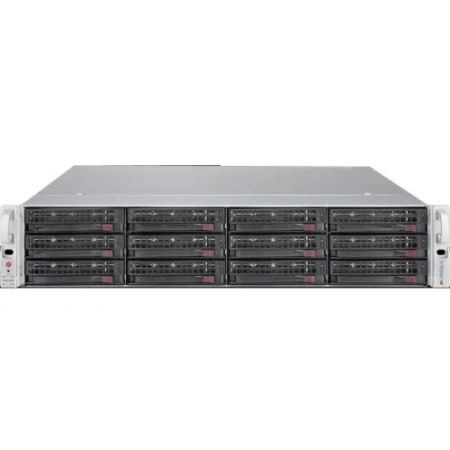 Сервер SuperMicro SSG-6029P-E1CR12L, Intel(R) Xeon(R) Silver 4216 CPU @ 2.10GHz 64 RAM 2x480 SSD, 12x8Тб HDD