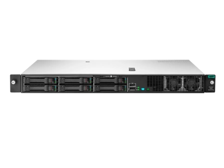 Сервер HPE ProLiant DL360 Gen10 (2x Intel Xeon 5317, 6x 32GB RAM, 2x 480GB SATA SSD, 4x 800GB Hybrid SSD, 400GB SAS MU, 1.92TB SSD, контроллер MR416 4GB + BBU, 2x Gigabit Ethernet, 2x 10Gb с модулем, 2x 800W PSU, iLO Advanced, без рельсов)