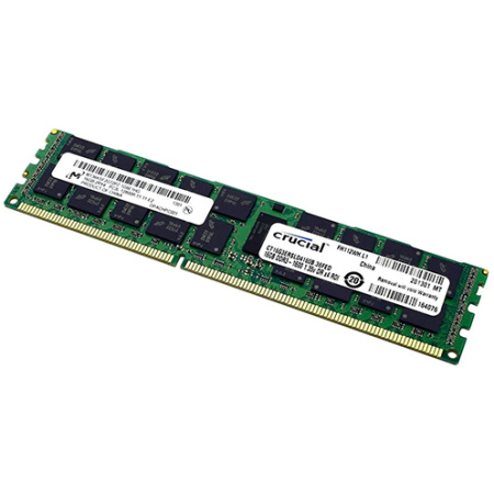 Модуль памяти Crucial 16GB DDR3L 1600 RDIMM ECC, CT16G3ERSLD4160B