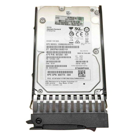 Жесткий диск HP 300Gb 12G 15K G1-G7 DP SAS 2.5", 785407-001, 785099-B21