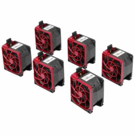 Вентилятор HPE 867810-B21 для DL38X Gen10, High Performance Temperature Fan Kit, 6 вентиляторов 