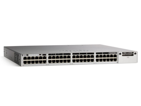 Коммутатор Cisco C9300-48T-E, 48 портов Gigabit Ethernet