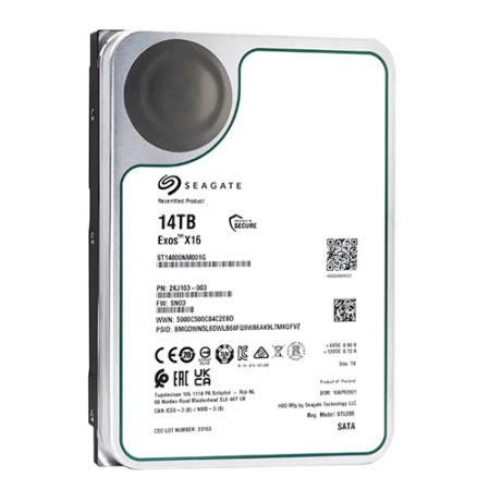 Жесткий диск Seagate 14TB SAS 12Gb/s 3.5" 7200rpm ST14000NM004J