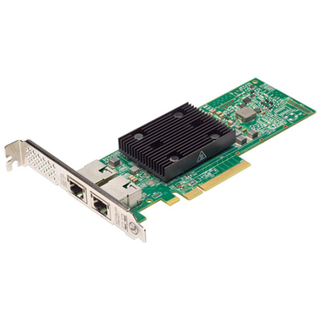 Двухпортовый адаптер Broadcom 57416 10GbE BASE-T, сетевая карта OCP 3.0 (540-BCOD)