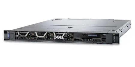 Сервер Dell PowerEdge R650 с конфигурацией: 2 процессора Intel Xeon Gold 6354, 512GB оперативной памяти (8 x 64GB DDR4 3200MHz), 2 x 480GB SATA SSD, 3 x 1.2TB SAS SSD, RAID-контроллер H755, двухпортовый 16Gb Fibre Channel HBA, двухпортовый 10GbE сетевой а