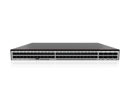 Коммутатор Huawei CloudEngine 6800 TOR / 48x 10G SFP+ порта / 6x 100G QSFP28 порта / 2x AC модуля питания / 4x вентиляторных модуля / лицензия N1-CloudFabric Foundation / 1x трансивер SFP+ 10G (850nm, 0.3 км, LC) / 1x трансивер SFP+ 10G (1310nm, 10 км, LC