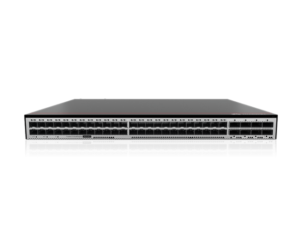 Коммутатор Huawei CloudEngine 6800 TOR / 48x 10G SFP+ порта / 6x 100G QSFP28 порта / 2x AC модуля питания / 4x вентиляторных модуля / лицензия N1-CloudFabric Foundation / 1x трансивер SFP+ 10G (850nm, 0.3 км, LC) / 1x трансивер SFP+ 10G (1310nm, 10 км, LC