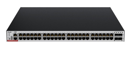 Коммутатор Ruijie RG-S5310-48GT4XS-P-E, 48x 10/100/1000BASE-T портов, 4x 1G/10G SFP+ портов, поддержка PoE+ до 1440W, 2 слота для модульных блоков питания