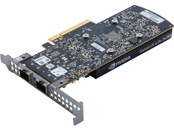 Сетевая карта Mellanox 6XJXK ConnectX-6 Lx, 10/25GbE, SFP28