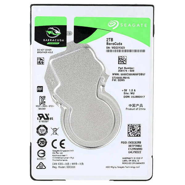 HDD Seagate ST2000LM015