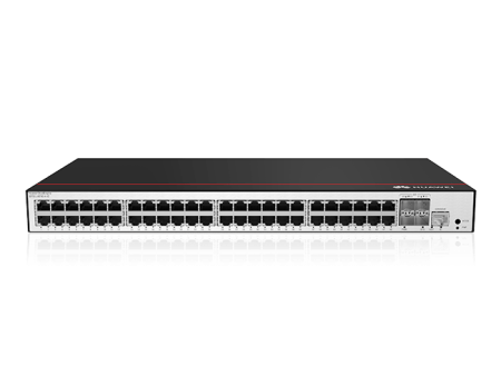 Коммутатор Huawei S5735-L48LP4S-A-V2, 48×1G RJ45, 4×1G SFP, PoE+, 380 Вт, AC, 78 Mpps, 104 Gbps