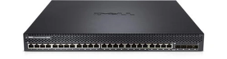 Коммутатор Dell PowerConnect 8024F, 24×SFP+ 10 Гбит/с, 4×10GBASE-T, L3, управляемый