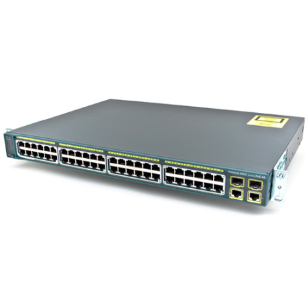 Коммутатор Cisco Catalyst WS-C2960+48PST-L ref