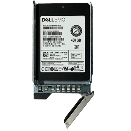 Жесткий диск Dell 480GB SSD 2.5 SATA 6G MLC, 2RGGR