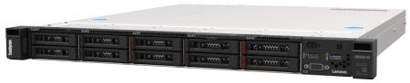 Сервер Lenovo ThinkSystem SR250 V2 Intel Xeon E-2300, 16GB DDR4 ECC, 480GB SSD, and 450W Redundant PSU