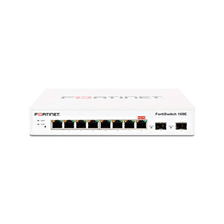 Коммутатор Fortinet FS-108E, 8 портов Gigabit Ethernet