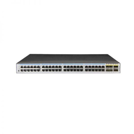 Коммутатор Huawei CE5855-48T4S2Q-EI, 48x GE RJ45 портов, 4x 10G SFP+ портов, 2x 40G QSFP+ портов, 2x AC блока питания, 2x вентиляторных блока, Port-side Exhaust