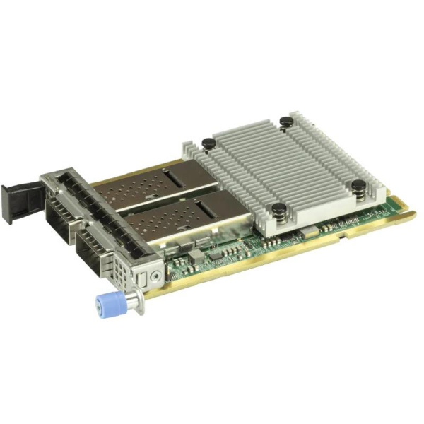 Сетевая карта Supermicro AOC-A100G-M2CM-O AIOM 2-port 100Gb QSFP28