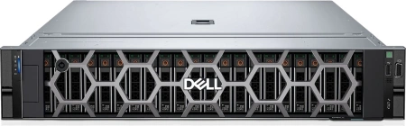 Сервер Dell PowerEdge R760, 16x 2.5" слотов, процессор Intel Xeon Gold 6444Y, 16x 32 ГБ DDR5 Samsung (всего 512 ГБ), 8x 3.84 ТБ NVMe SSD Samsung PM9A3 U.2, контроллер BOSS с 480 ГБ (зеркалирование), RAID контроллер H755, 2x блок питания 1400 Вт, 2x порта 