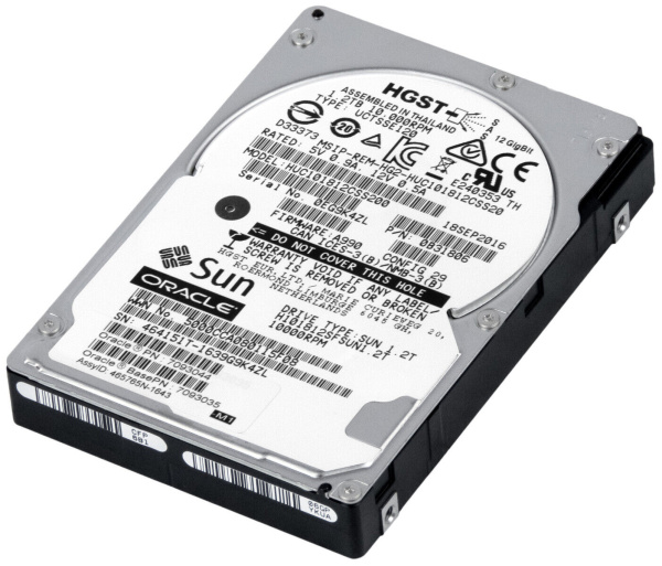 Жесткий диск Oracle 7093035 HGST HUC101812CSS200, 1.2 ТБ, 2.5", SAS, 12Gbps, 10K RPM Жесткий диск Oracle 7093035 HGST HUC101812CSS200, 1.2 ТБ, 2.5", SAS, 12Gbps, 10K RPM